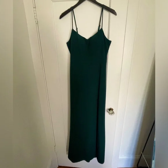 Macy's | Dresses | Dark Green Wedding Guest Dress | Poshmark